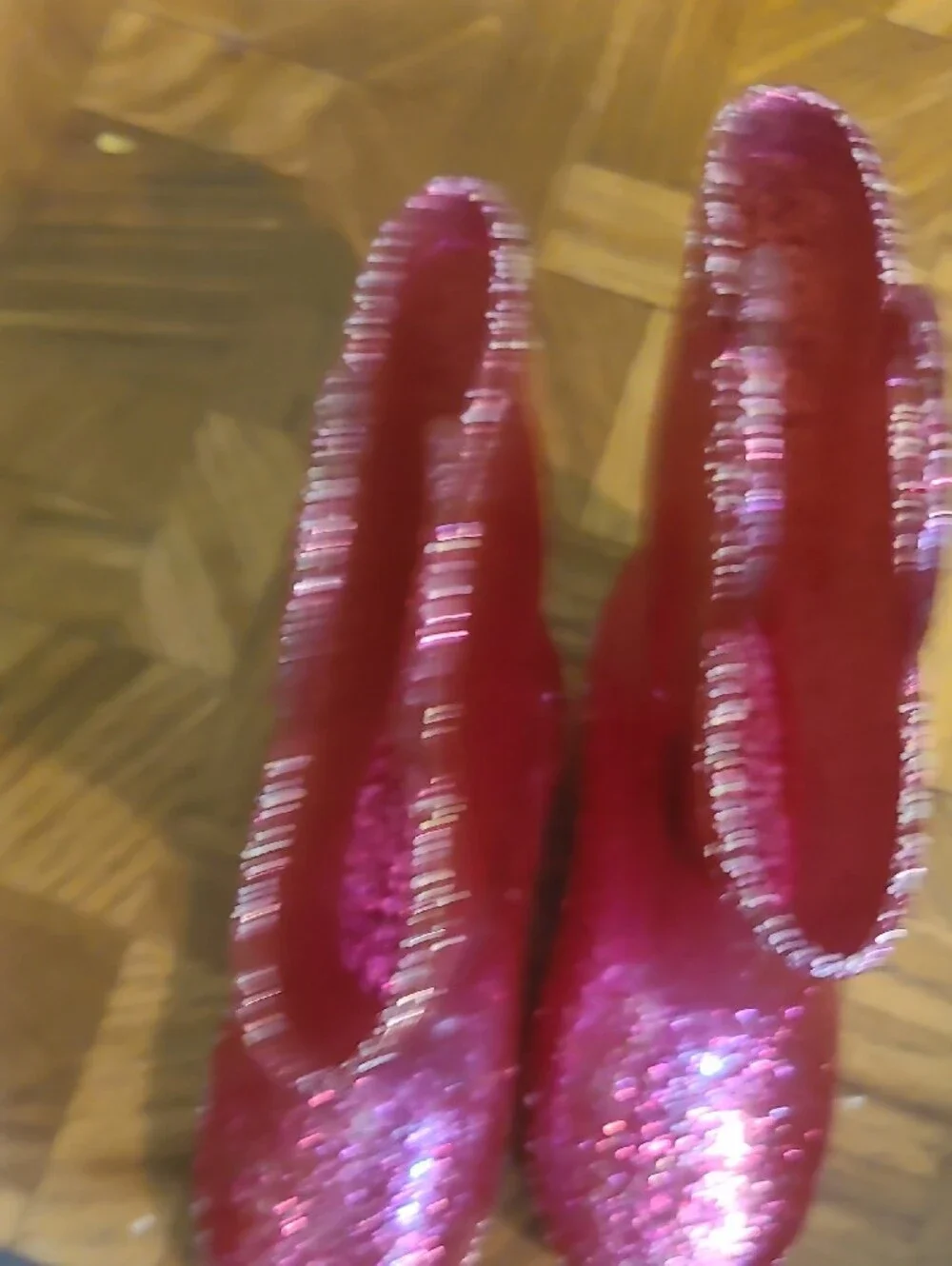 Sparkle Splash Kids' Pink Glitter Rain Boots